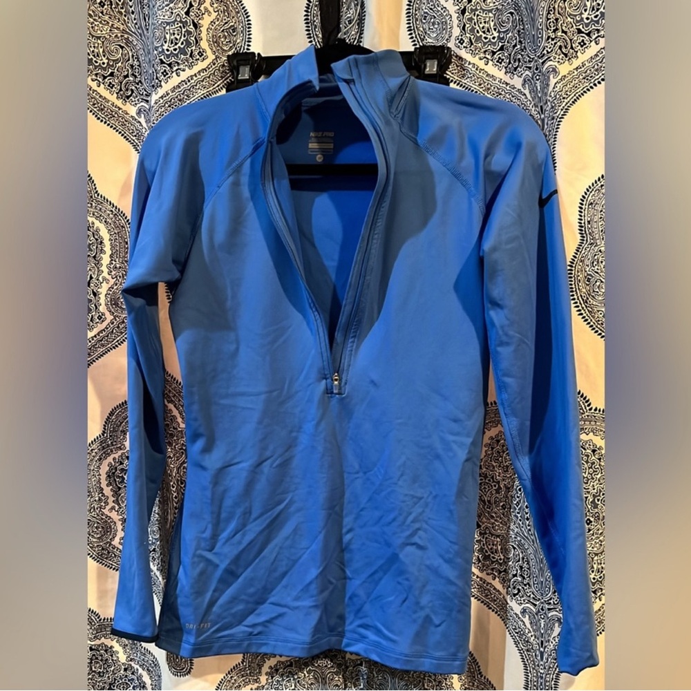 Nike Pro Combat Dri Fit Half Zip